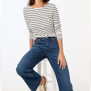 NWT J. CREW FACTORY STRIPED TEE WITH LONG SLEEVES